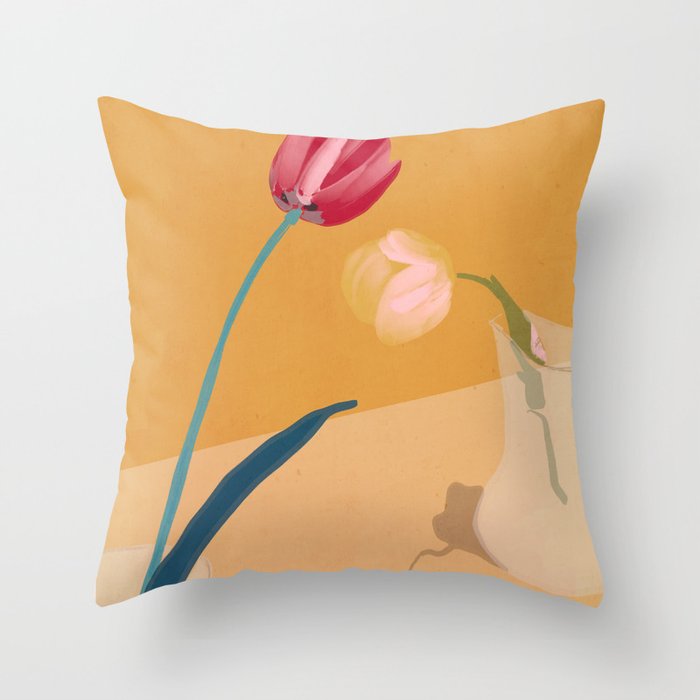 Flowers 28 Throw Pillow Gallery Image 6