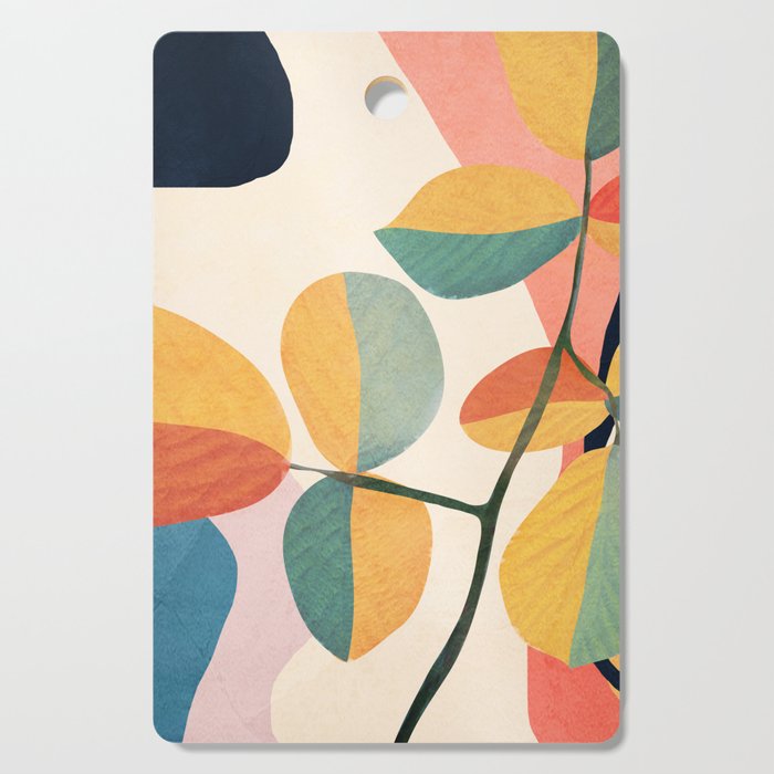 Colorful Branching Out 28 Cutting Board Gallery Image 1