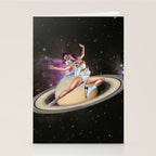 Saturn Queen // Skating in Space Stationery Card Gallery Image 2