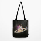 Saturn Queen // Skating in Space Tote Bag Gallery Image 2