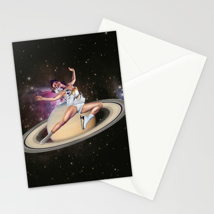 Saturn Queen // Skating in Space Stationery Card Gallery Image 2