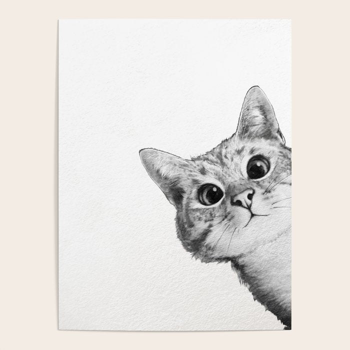 sneaky cat Poster Gallery Image 4