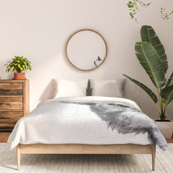 sneaky cat Comforter Gallery Image 3