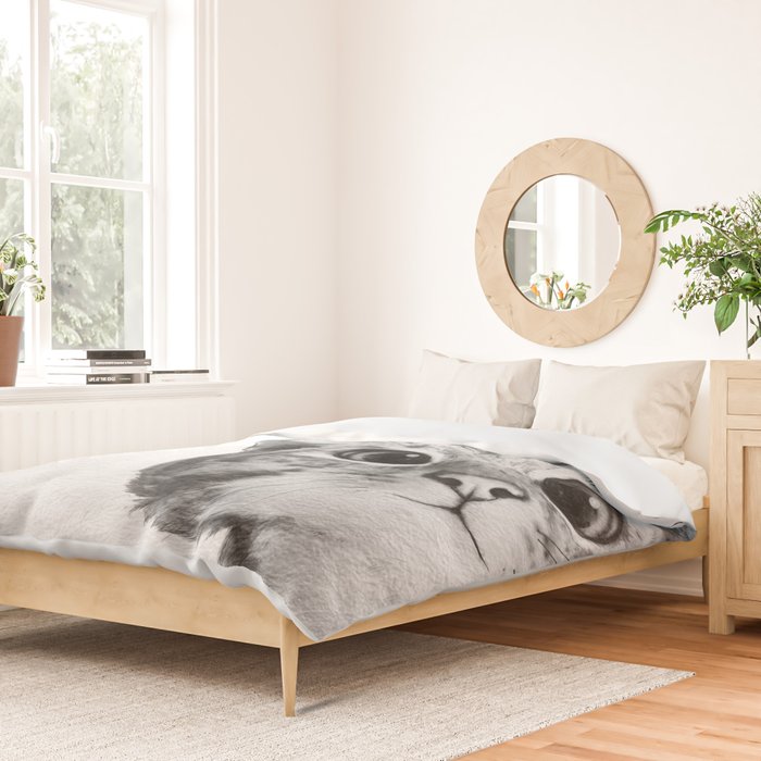 sneaky cat Duvet Cover Gallery Image 2