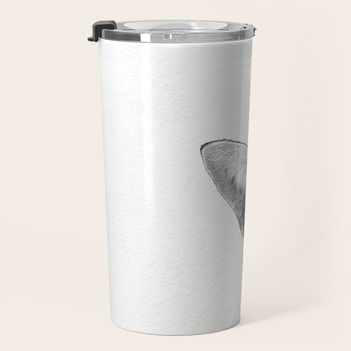 sneaky cat Travel Mug Gallery Image 3