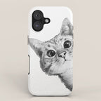 sneaky cat iPhone Case Gallery Image 1