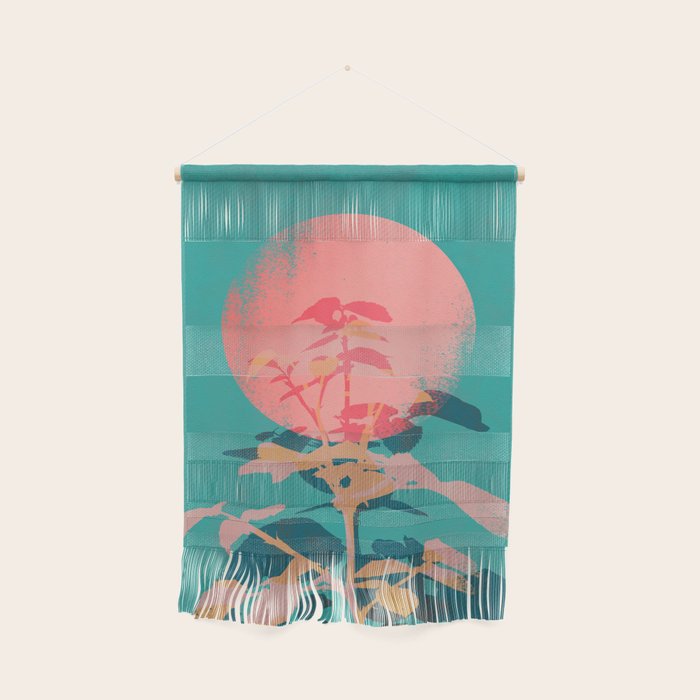 Flower noir Wall Hanging Gallery Image 1