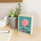 Flower noir Mini Art Print Gallery Image 2