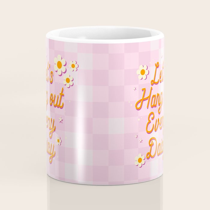 Let's Hang Out Every Daisy - Plant Puns Coffee Mug Gallery Image 4