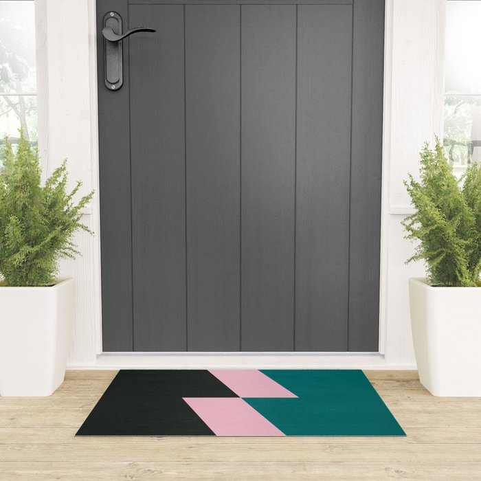 Wimbledon: Bauhaus Abstraction 03 Welcome Mat Gallery Image 3