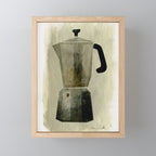 Coffee Pot Mini Art Print Gallery Image 1