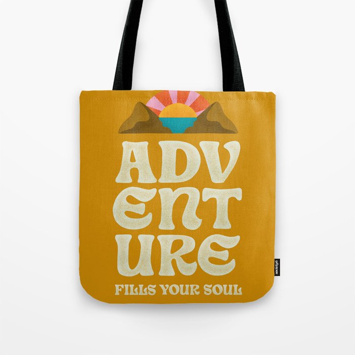 Adventure Fills Your Soul Tote Bag Gallery Image 1
