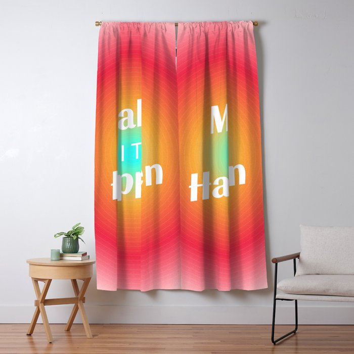 Make It Happen Gradient Window Curtain Gallery Image 1