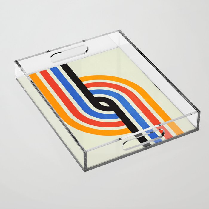 Bauhaus Tracks Acrylic Tray Gallery Image 1