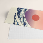 The Great Wave of Black Pug Wrapping Paper Gallery Image 2