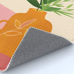 Greenery and Sunlight Botanical Still Life Rug Gallery Image 4