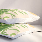 Greenery and Sunlight Botanical Still Life Pillow Sham Gallery Image 3