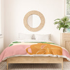 Greenery and Sunlight Botanical Still Life Duvet Cover Gallery Image 3