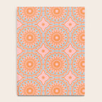 Coral Mandala Pattern Notebook Gallery Image 4