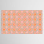 Coral Mandala Pattern Tablecloth Gallery Image 2
