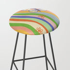Vibrant rays Stool Gallery Image 2