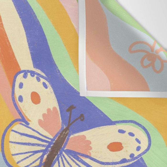 Vibrant rays Wall Tapestry Gallery Image 3