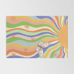 Vibrant rays Rug Gallery Image 2