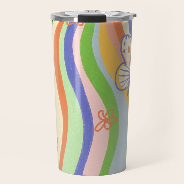 Vibrant rays Travel Mug Gallery Image 1