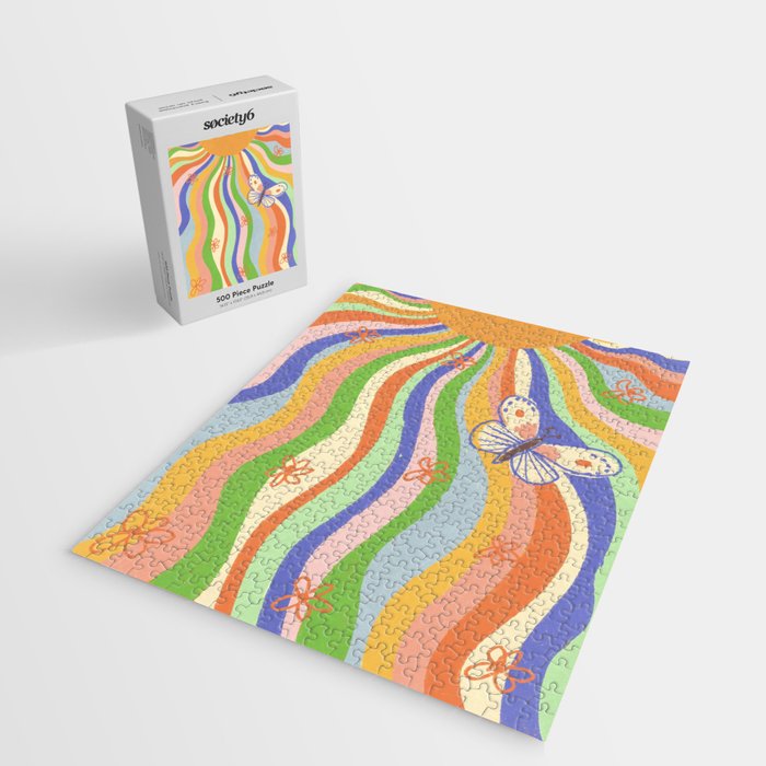Vibrant rays Jigsaw Puzzle Gallery Image 2