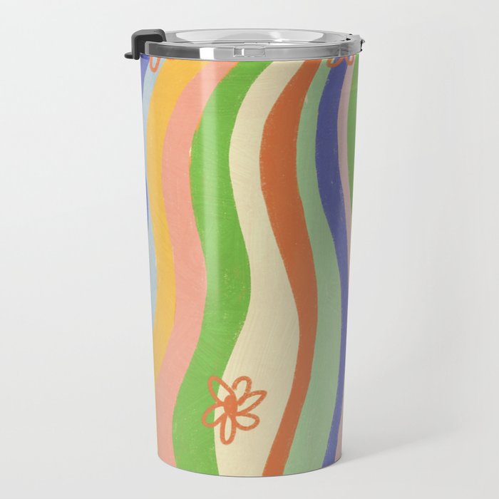Vibrant rays Travel Mug Gallery Image 3