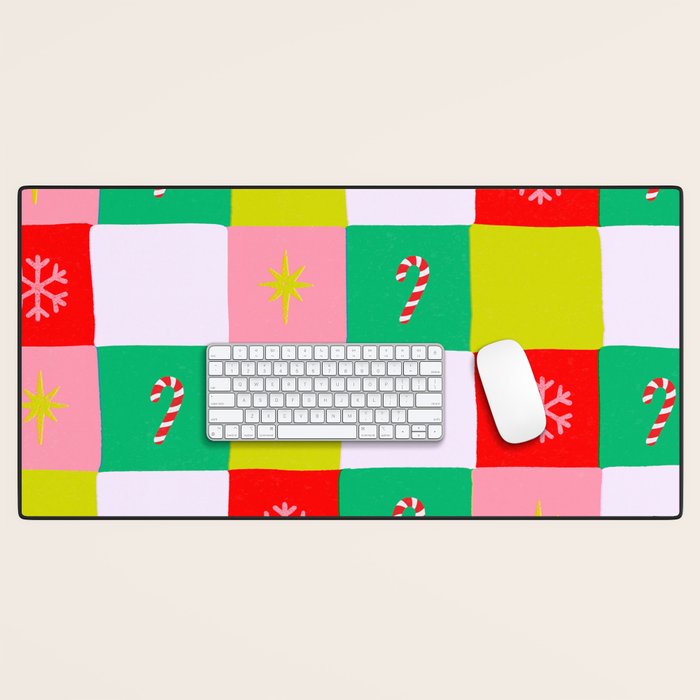 Jolly Checkerboard Desk Mat Gallery Image 1