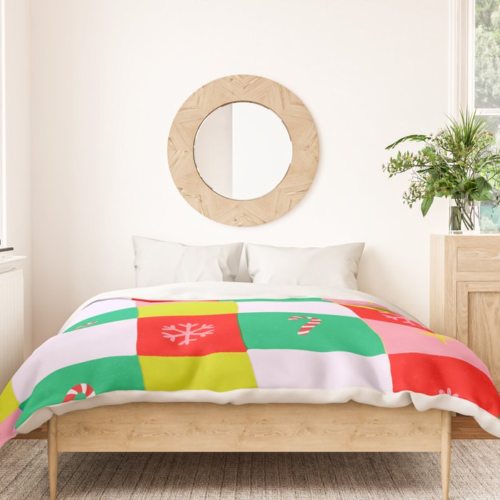 Jolly Checkerboard Duvet Cover Gallery Image 3