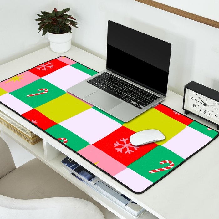 Jolly Checkerboard Desk Mat Gallery Image 2