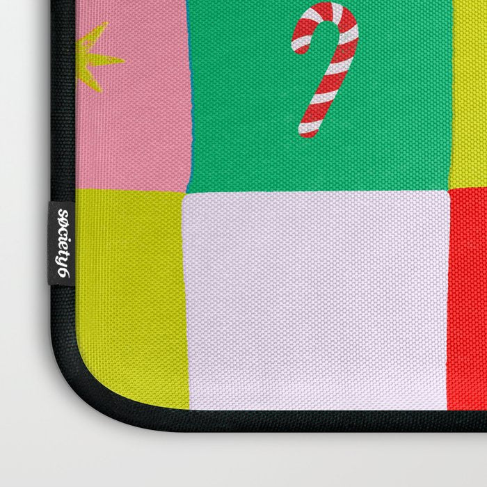 Jolly Checkerboard Laptop Sleeve Gallery Image 3