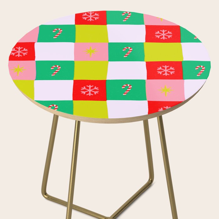 Jolly Checkerboard Side Table Gallery Image 2