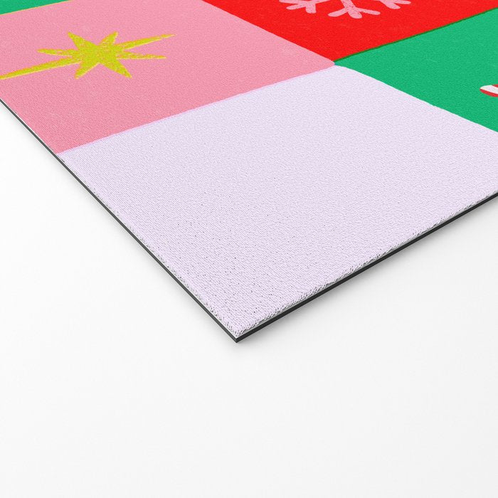 Jolly Checkerboard Welcome Mat Gallery Image 2