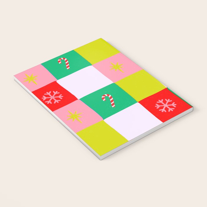 Jolly Checkerboard Notebook Gallery Image 3