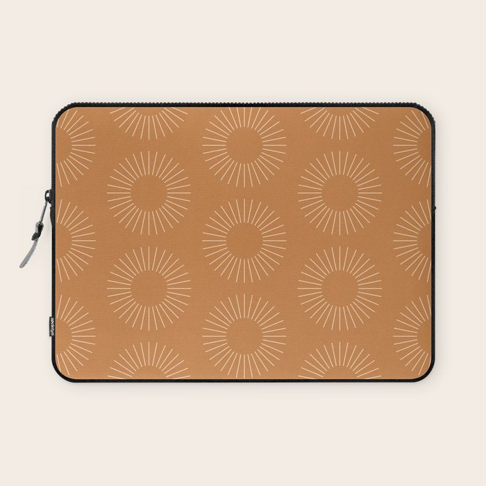 Minimalist Sunray Pattern XIII Laptop Sleeve Gallery Image 1