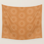 Minimalist Sunray Pattern XIII Wall Tapestry Gallery Image 4