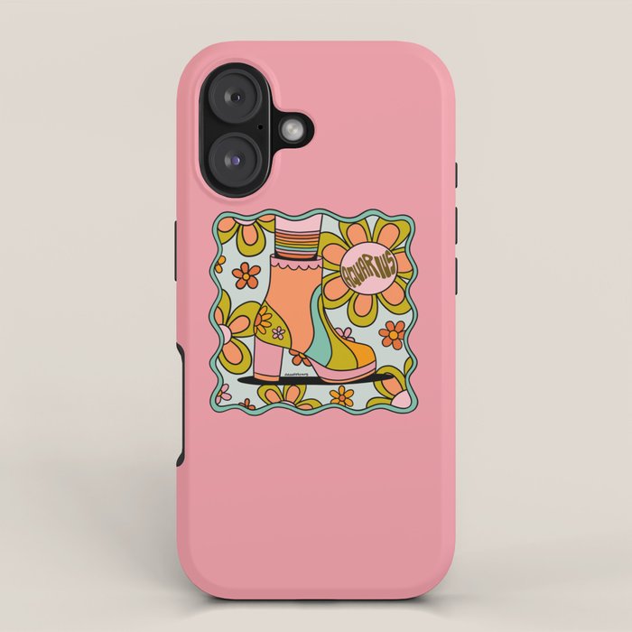 Aquarius Groovy Boot iPhone Case Gallery Image 1