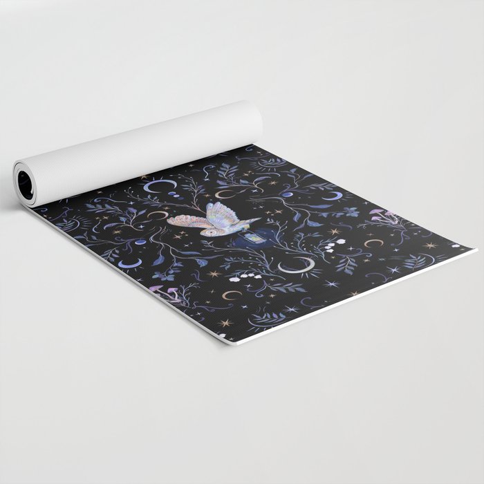 Moonlight Owl Yoga Mat Gallery Image 2