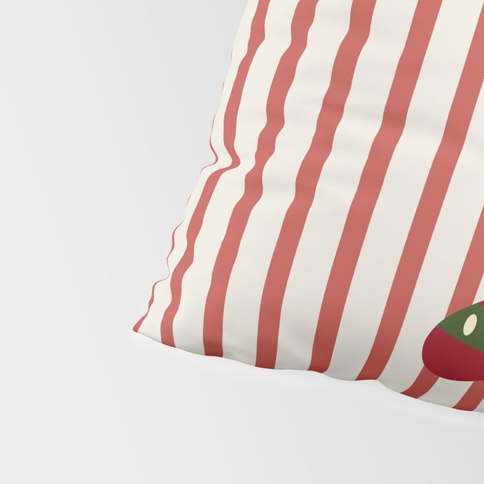 Christmas Stocking Red Pillow Sham Gallery Image 4