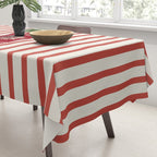 Christmas Stocking Red Tablecloth Gallery Image 3