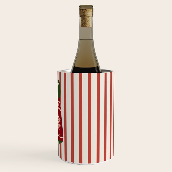 Christmas Stocking Red Wine Chiller Gallery Image 3