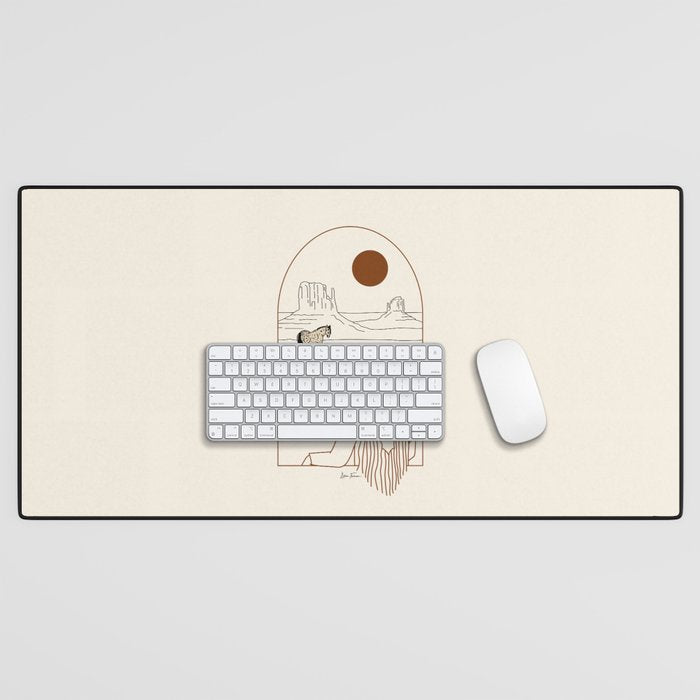 Lost Pony - Rustic Desk Mat Gallery Image 1