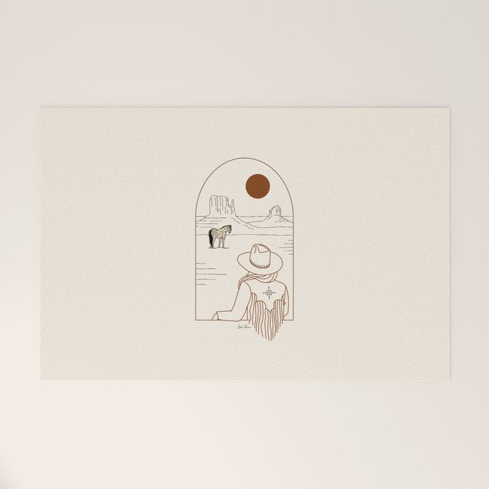 Lost Pony - Rustic Welcome Mat Gallery Image 1