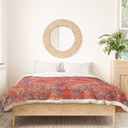 Sarouk Arak West Persian Carpet Print Duvet Cover Gallery Image 3