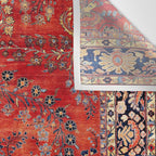 Sarouk Arak West Persian Carpet Print Wall Tapestry Gallery Image 3