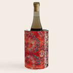 Sarouk Arak West Persian Carpet Print Wine Chiller Gallery Image 3