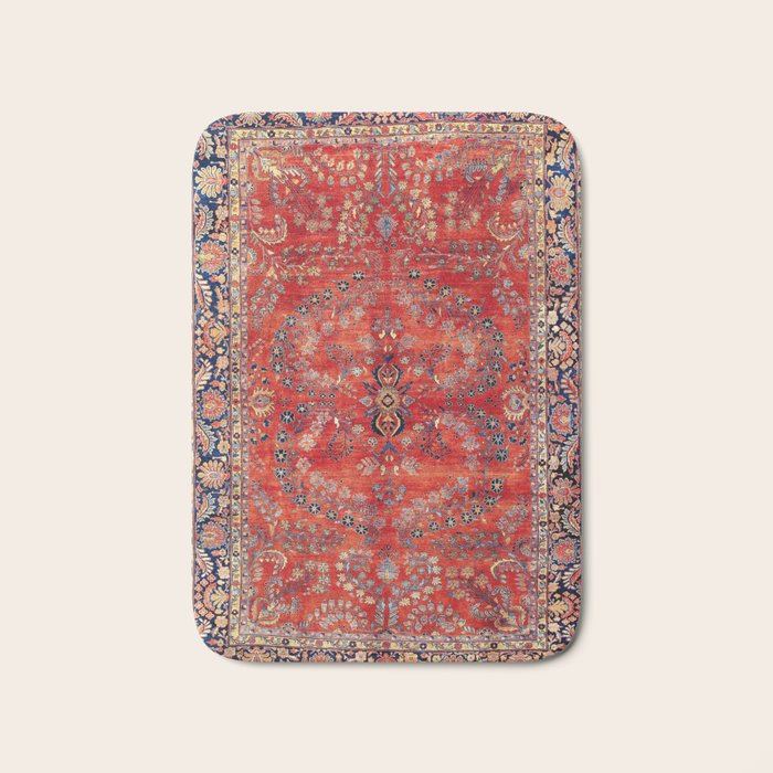 Sarouk Arak West Persian Carpet Print Bath Mat Gallery Image 1